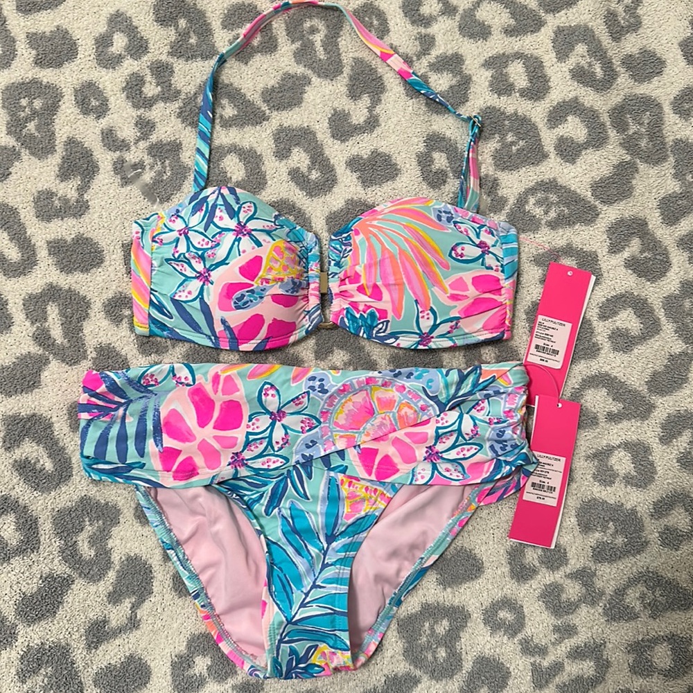 Lilly Pulitzer 2 piece swimsuit